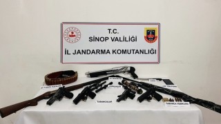Sinopta silah kaçakçılığı operasyonu