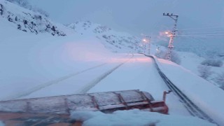 Şırnakta 27 köy yolu ulaşıma açıldı