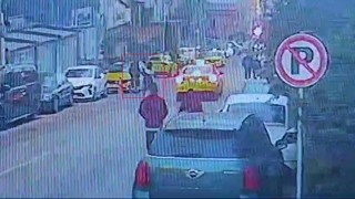 Şişlide kadın cinayeti kamerada