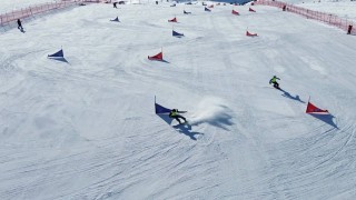 Snowboard 2. Etap Kutlu Dumlu Yarışları tamamlandı