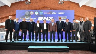 SNX Türkiye FIM Dünya Kar Motosikleti Şampiyonası Erciyeste tanıtıldı