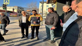 Şoförler ve otomobilciler odası ile taksi şoförlerinden fermuar sistemine destek