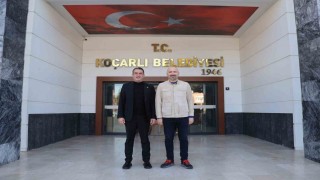 Söke Belediye Başkanı Arıkan, Koçarlı Belediye Başkanı Arıcı ile görüştü