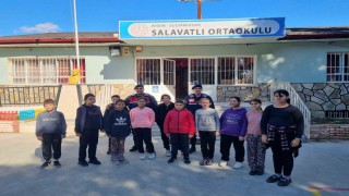 Sultanhisarda okul servis araçları denetlendi