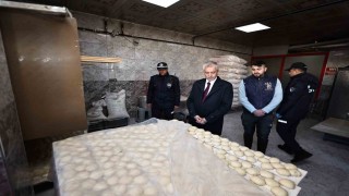 Başkan Tahmazoğlu Şahinbey’de Fırın Denetimlerine Katıldı