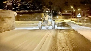 Talasta gece gündüz kış çalışması