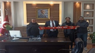 Taraftar grubundan Kaymakam Dalaka ziyaret