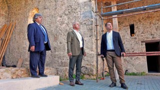 Tarihi Oba Medresesinde çalışmalar son aşamaya geldi