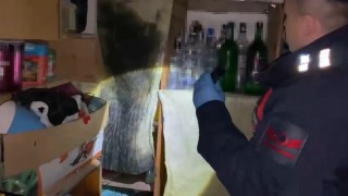 Tekirdağda 365 litre kaçak içki ele geçirildi