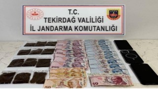 Tekirdağda jandarmadan uyuşturucu operasyonu