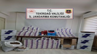 Tekirdağda kaçak tütün operasyonu