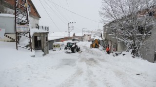 Termede kar mesaisi