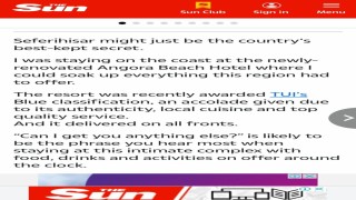 The Sun Gazetesi muhabirinden Seferihisara övgü dolu yazı