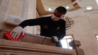Tokat Belediyesinden ramazan öncesi cami temizliği seferberliği
