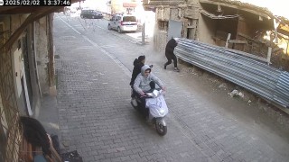 Tokatta pompalı tüfekle saldırıp motosikletle kaçtılar