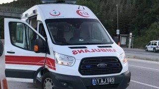 TOKİ Kavşağında meydana gelen trafik kazasında 1 kişi yaralandı