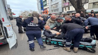 Trafikte yol verme tartışması kavgaya dönüştü; 1 yaralı