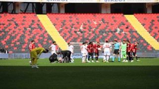Trendyol Süper Lig: Gaziantep FK: 1 - Sivasspor: 1 (İlk yarı)
