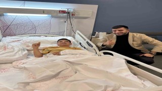 Tribünden düşen 17 yaşındaki Efeden sevindiren haber