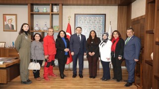Türk Hava Kurumundan Vali Musa Işına 100üncü yıl ziyareti
