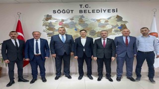 Türk Yerel Hizmet Sendikası heyeti Söğütte