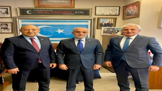 Türkiye Halter Federasyonundan Cumhurbaşkanı Başdanışmanı Topçuya ziyaret