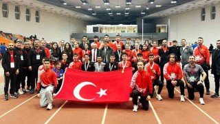U20 Balkan Atletizm Şampiyonasında milli takım 13 madalya kazandı