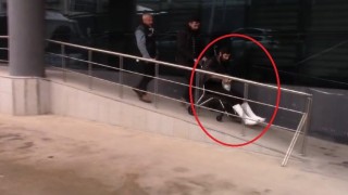 Polisi görünce atladı, iki ayağını kırdı!