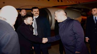 Ukrayna Devlet Başkanı Zelenskiy Ankarada
