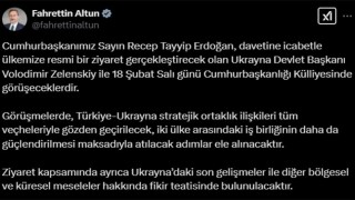 Ukrayna Devlet Başkanı Zelenskiy Türkiyeye geliyor