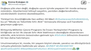 UNEPten Uluslararası Sıfır Atık Gününde moda ve tekstilde sıfır atık sağrısı