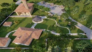 UNESCO Dünya Mirası Listesindeki Mahmut Bey Camii ziyaretçi merkezi için ilk adım