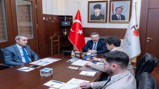 Vali Aksoya BEBKA projeleriyle ilgili bilgilendirme sunumu yapıldı