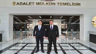 Vali Aslan, Başsavcı Emreyi ziyaret etti