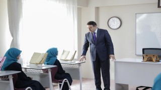 Vali Musa Işından hafızlık proje okullarına ziyaret