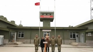 Vali Turan, hudut kartallarıyla bir araya geldi