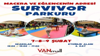 Van Mall AVMden çocuklara survivor parkuru