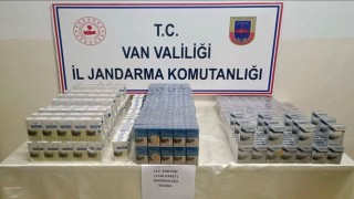 Vanda bin 340 paket kaçak sigara ele geçirildi