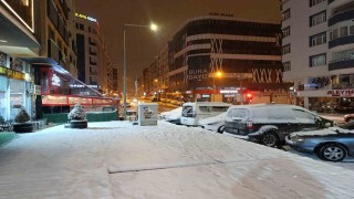 Vanda yoğun kar yağışı etkili oldu