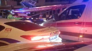 Vincin altında kalan genç motosiklet sürücüsü hayatını kaybetti