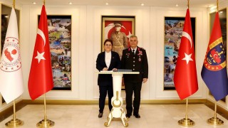 Yanık’tan Jandarma Genel Komutanına Ziyaret