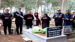 Yavuzelinde depremde hayatını kaybeden Fatmanur Dağlı anıldı