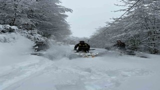 Yaylanın zirvesinde ATVlerle Off-Road keyfi
