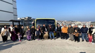 Yeni otobüs seferi başlayınca muhtar koç kesti