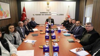 Yerel Düzey Afet Tarım Orman Gıda Su ve Hayvancılık Grubu Operasyon Planı konuşuldu