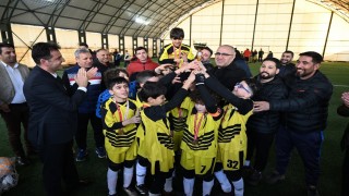 Yeşilyurtta Sömestir Futbol Turnuvası sona erdi