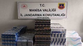 Kula Jandarma, Kaçak Sigara Operasyonunda 2 Şüpheliyi Gözaltına Aldı