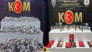 Yolcu otobüsünde kaçak makaron ele geçirildi