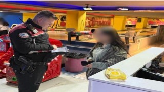 Yozgatta polis ekipleri okul ve çevrelerinde denetim yaptı