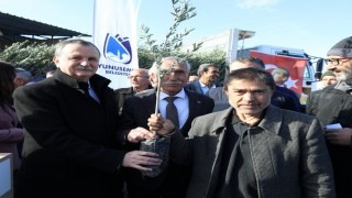Yunusemreden üreticilere 21 bin fidan desteği